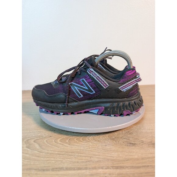 New Balance 410 V6 Trail Running Shoes Black Unisex Trainers | WT410CM6 Size 6.5 - Picture 6 of 9